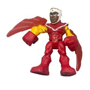 Playskool Heroes Marvel Super Hero Squad Jungle Squad Avenger Falcon Figure READ
